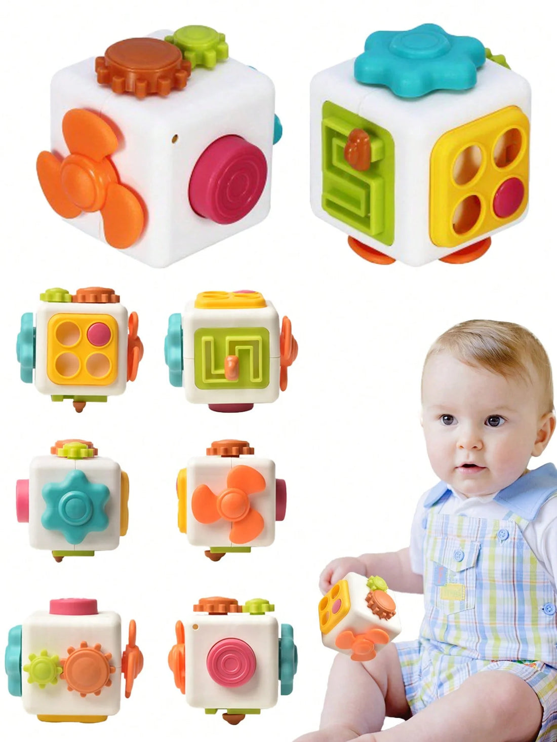 Cube d’activités — Six faces à manipuler