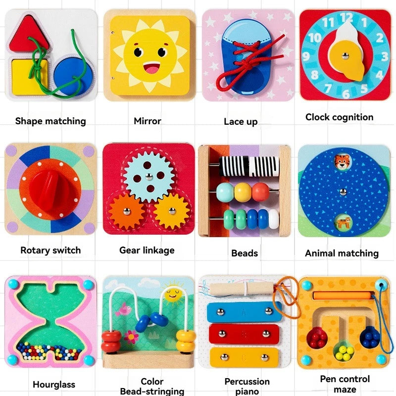 Modules d’activités en bois — Engrenages, formes et gestes