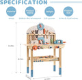 Grand établi de bricolage en bois — ROBUD