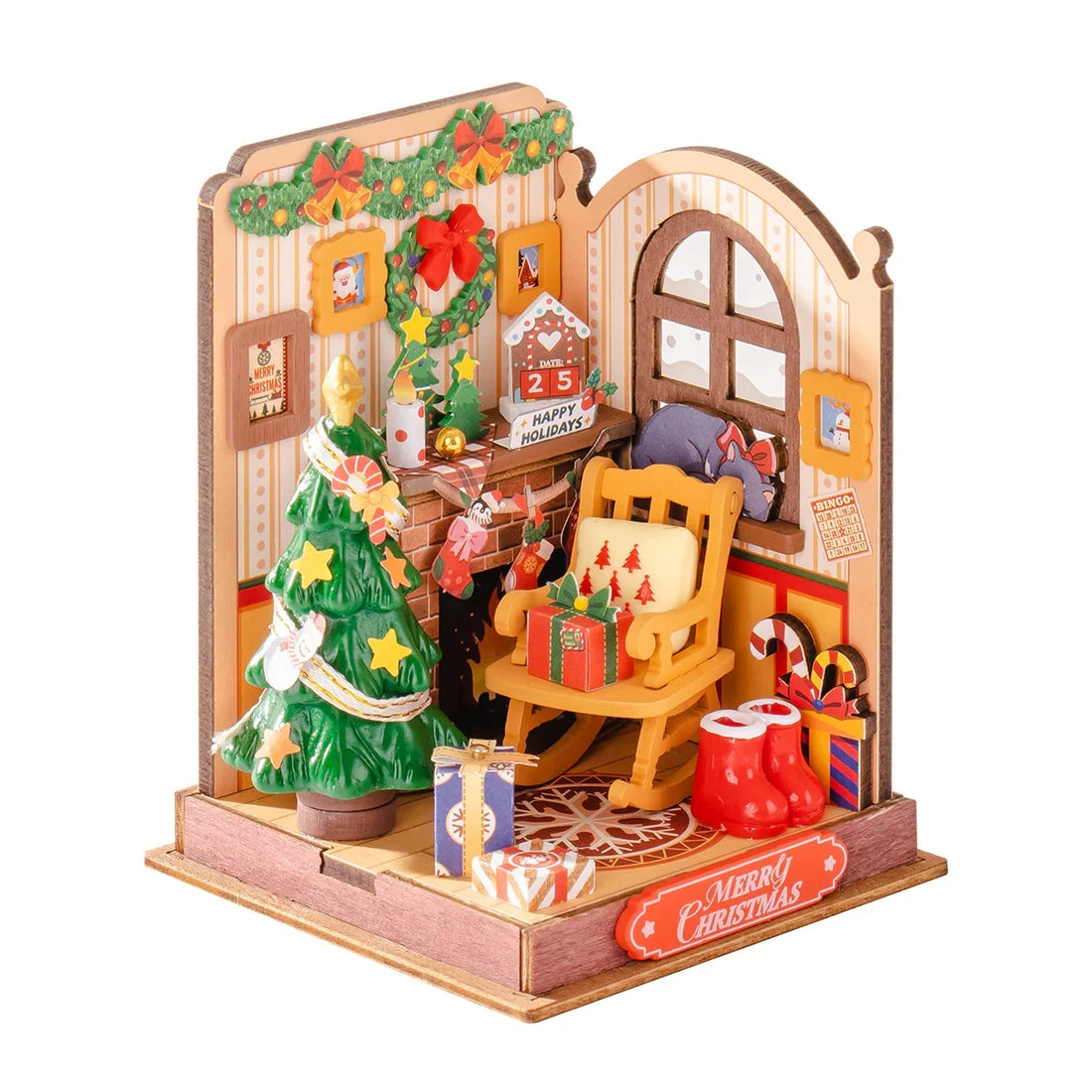Maquettes miniatures de Noël à assembler — Rolife