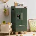 Cuisine et électroménager de jeu en bois vert — ROBUD