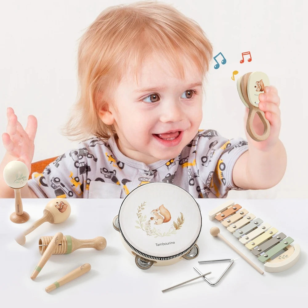 Petits instruments de musique en bois — À l’unité ou en duo