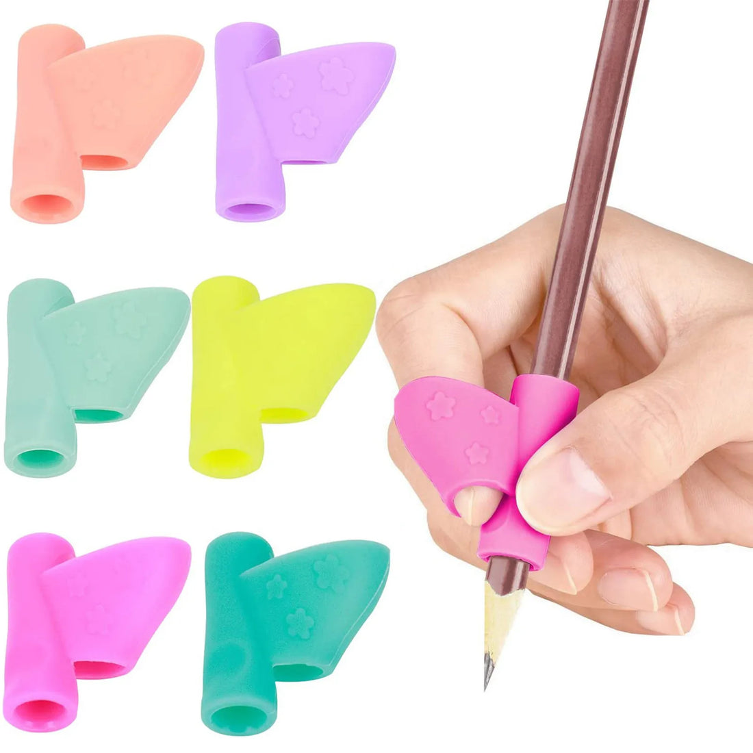 Manchons de préhension pour crayons — Lot de six