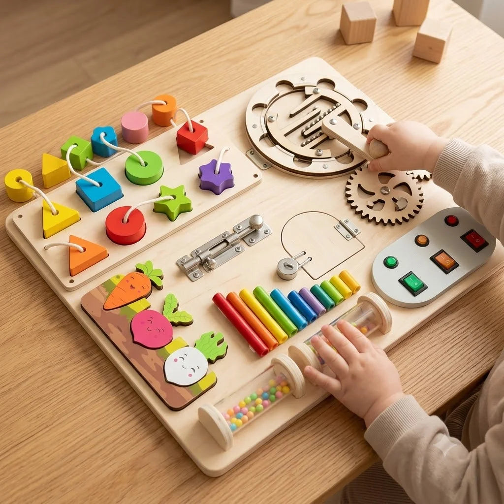 Modules pour tableau d’activités en bois — À composer