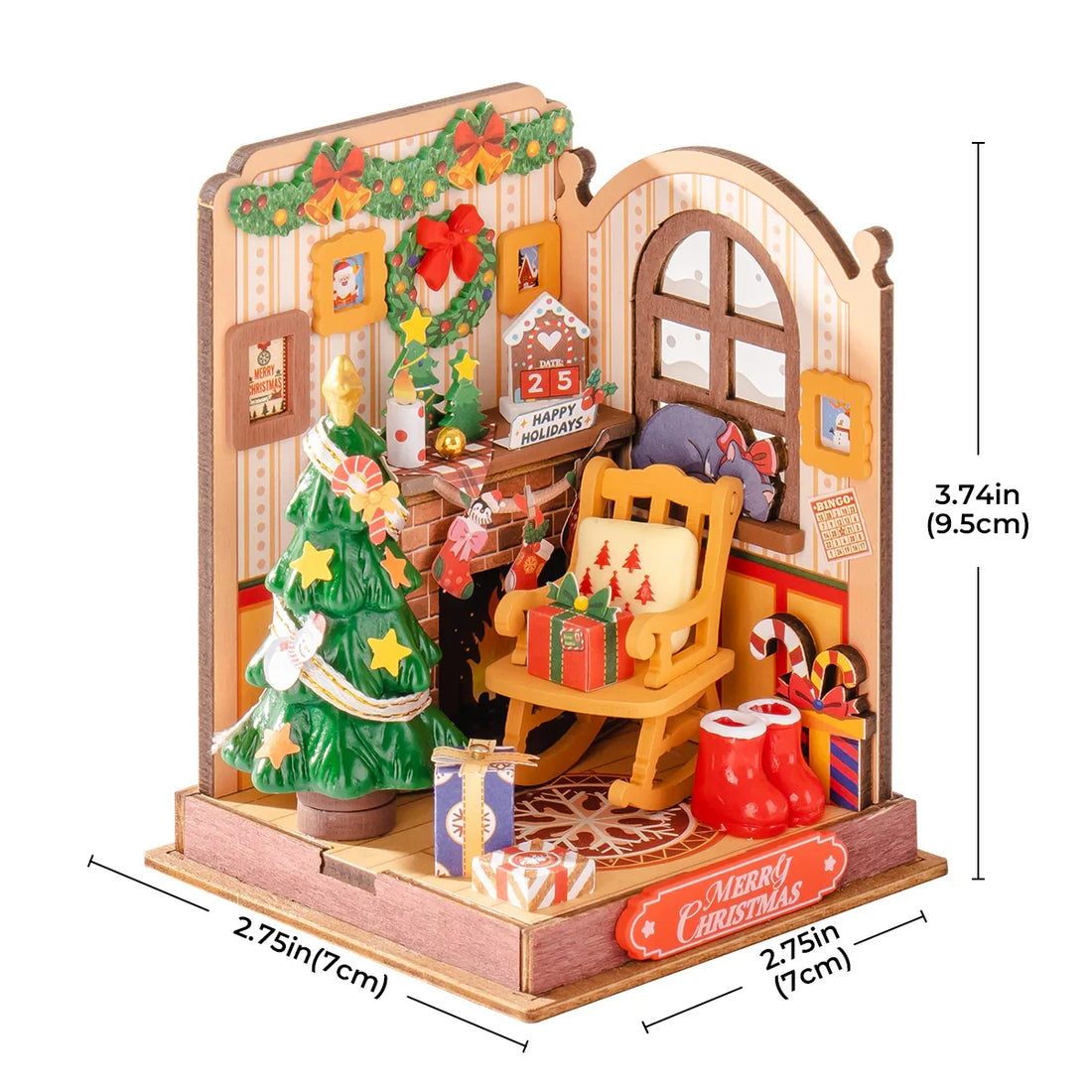 Maquettes miniatures de Noël à assembler — Rolife