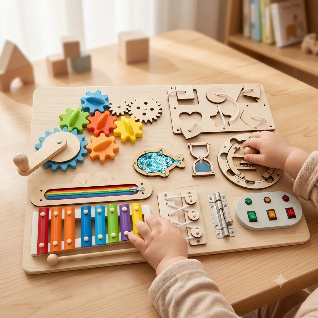 Modules pour tableau d’activités en bois — À composer