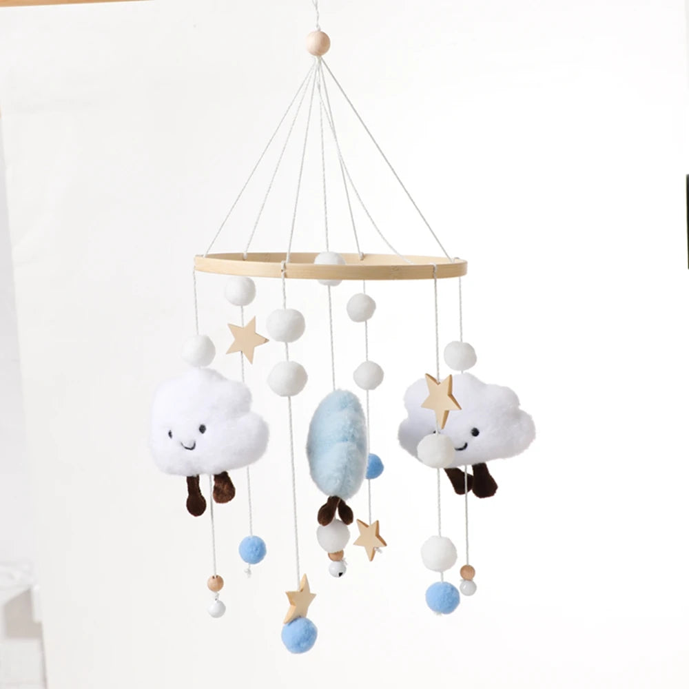 Mobile bébé décoratif — Abeilles, jungle et moutons