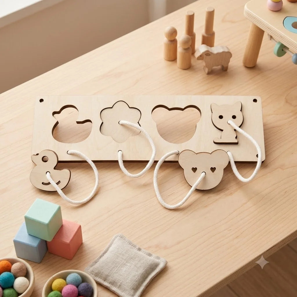 Modules pour tableau d’activités en bois — À composer