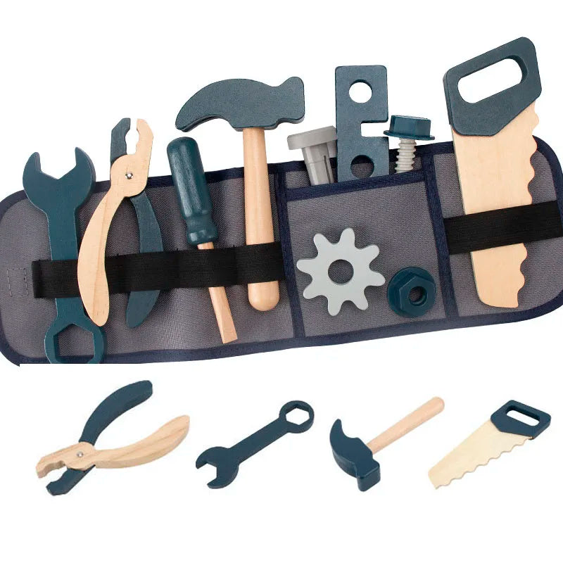 Ceinture d’outils en bois — Bricoleur ou Pompier