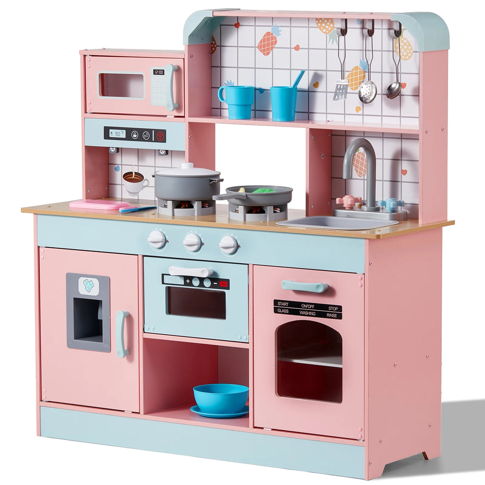 Cuisine de jeu en bois rose ou blanche — SucceBuy