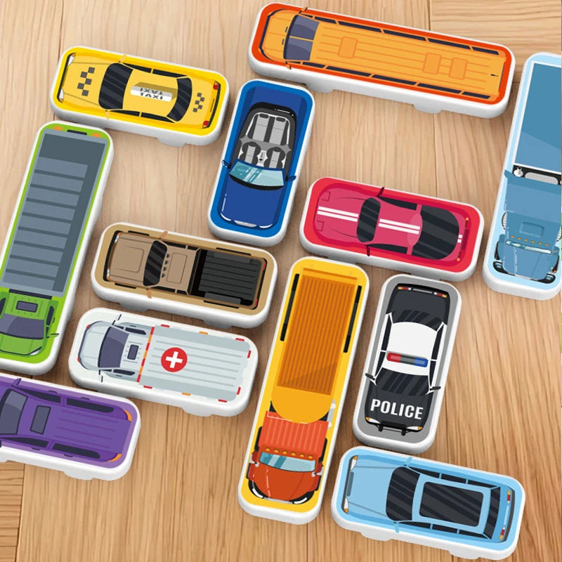 Casse-tête parking — 16 voitures à déplacer