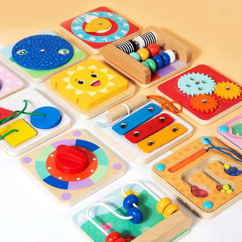 Modules d’activités en bois — Engrenages, formes et gestes