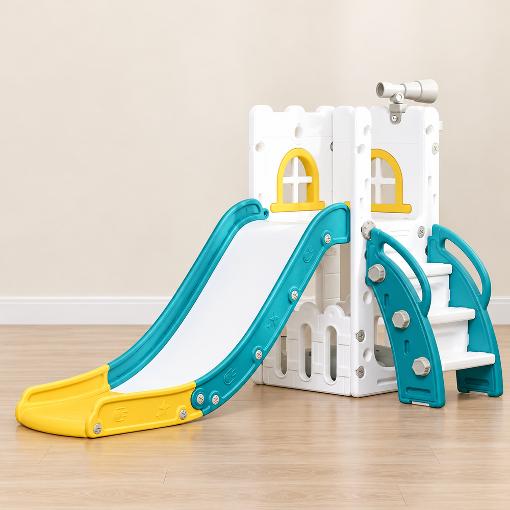 Toboggan d’activités 5 en 1 AIYAPLAY — vue du produit, modèle présenté