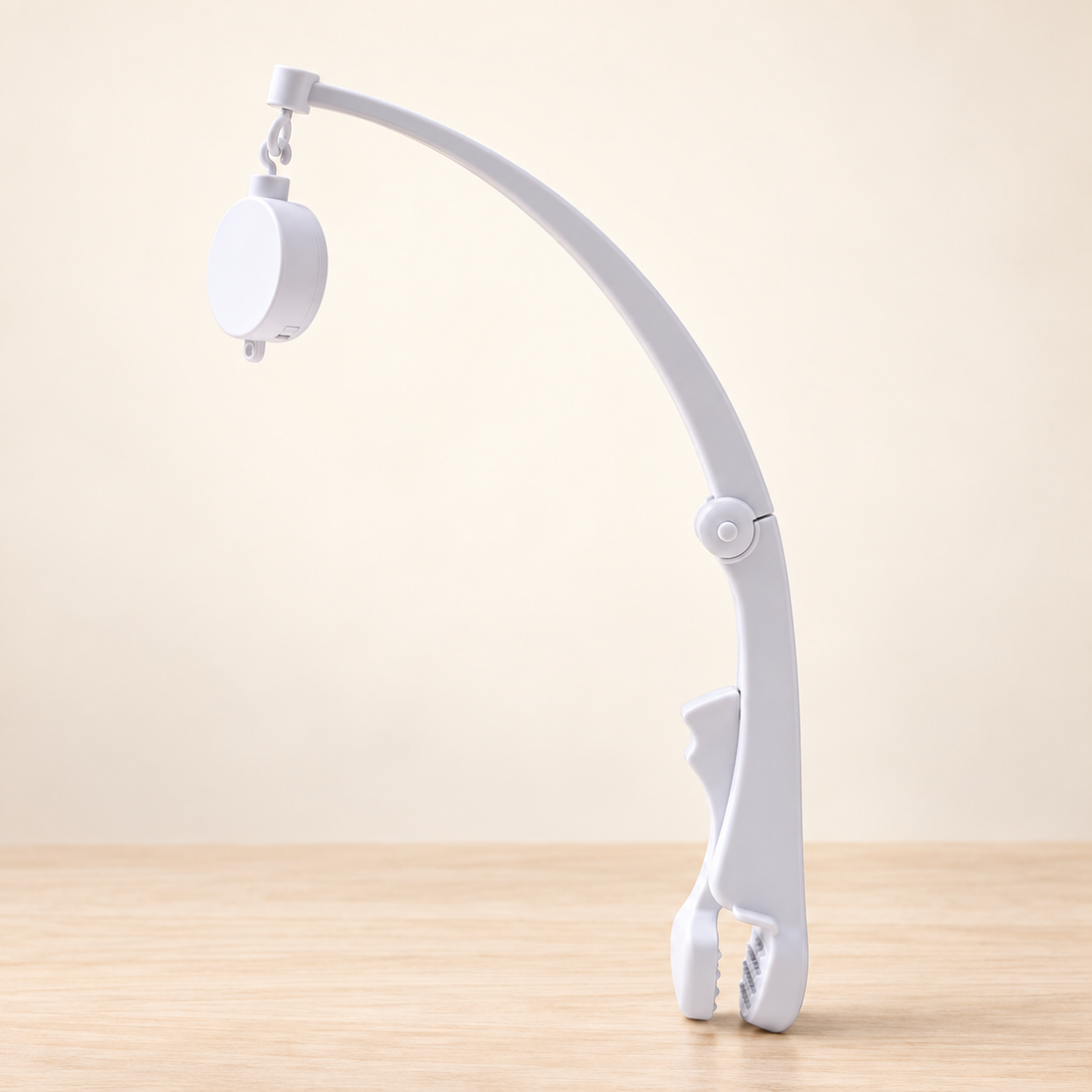 Mobiles pour bébé, supports et accessoires au choix — Support blanc avec boîtier musical