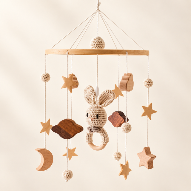 Mobiles pour bébé, supports et accessoires au choix