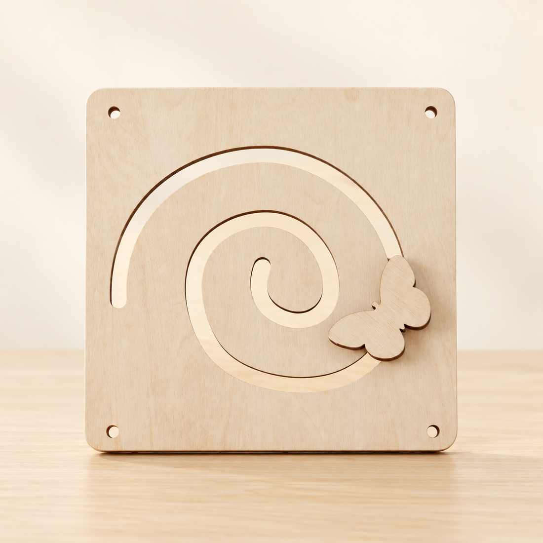 Modules pour tableau d’activités en bois — À composer — Parcours escargot
