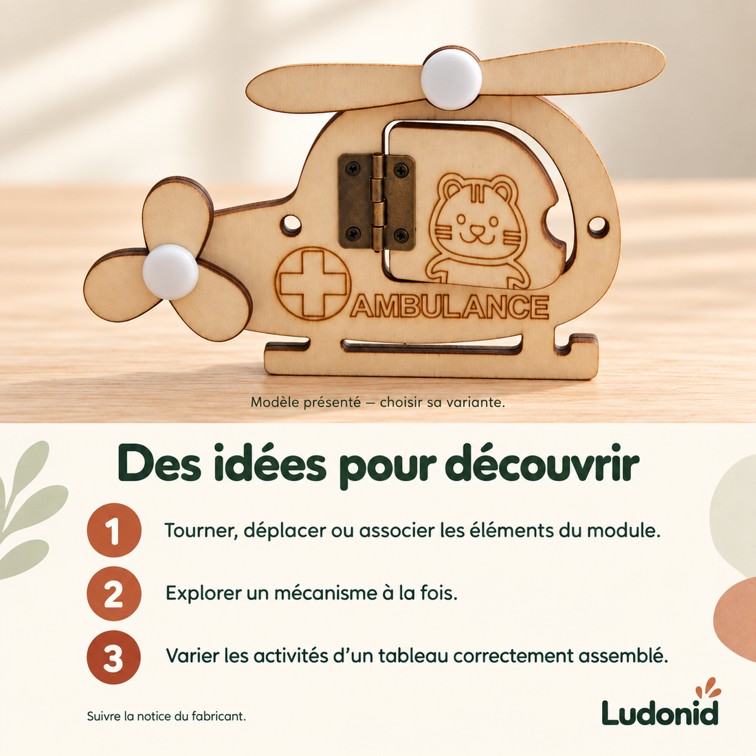 Modules pour tableau d’activités en bois — À composer — idées de jeu et utilisation en français
