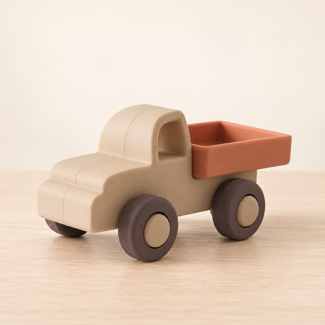Petits véhicules à faire rouler — Modèles au choix — Camionnette beige