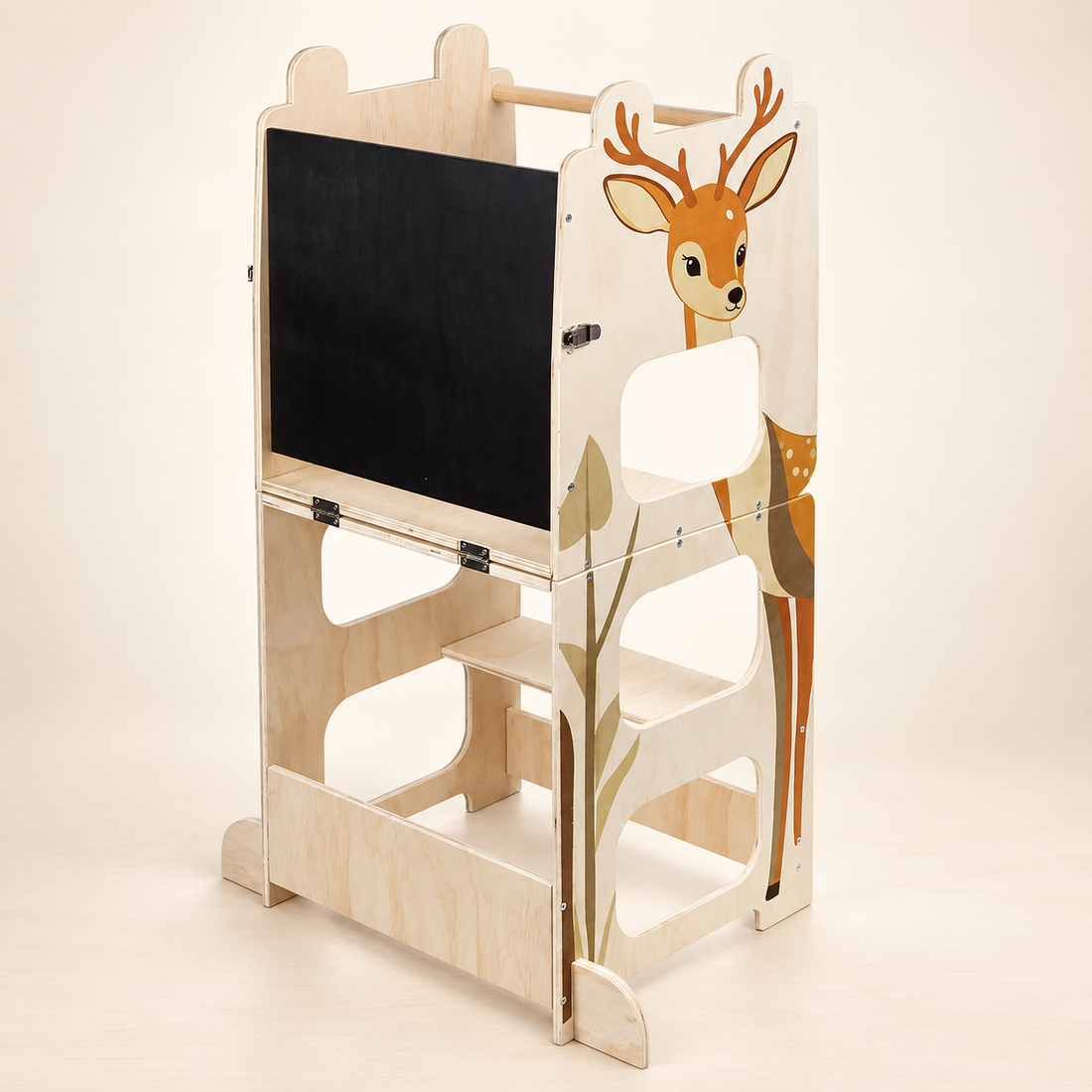 Tour d’observation transformable — Bureau et tableau — Cerf