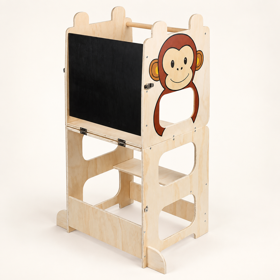 Tour d’observation transformable — Bureau et tableau — Singe